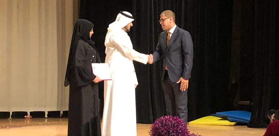 Dr.Ihab receives Certificate of Recognition