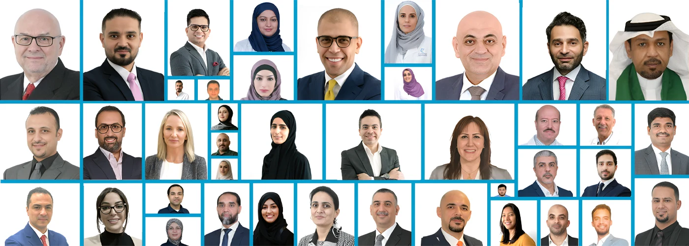 سي إم أر سي أعضاء الفريق المتخصص في مركز إعادة التأهيل 2025